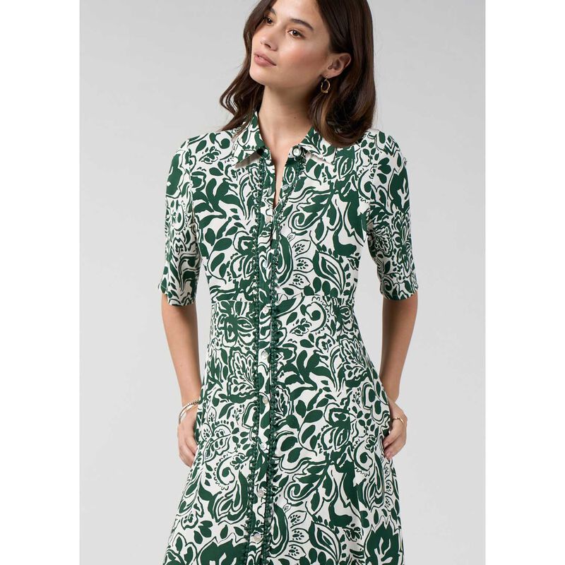 Loobie&rsquo;s Story Teardrop Shirt Dress image number 2